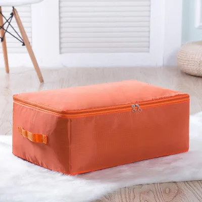 Thickened Nylon Home Use Blanket Clothing Storage Bag Dustproof Moistureproof Organizer Bag for Wardrobe Childrens Room