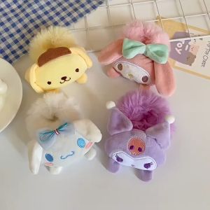 TAIYO Ikat Rambut Bulu Besar Sanrio Aksesoris Fashion Kuncir Karakter Lucu