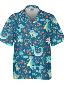 Mens Summer Fashionable 3D Printed Vacation Shirt Loose Fit Short Sleeve Casual Button up Shirt for Holiday And Leisure