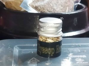 5ml in the bottle Hyssop Herb