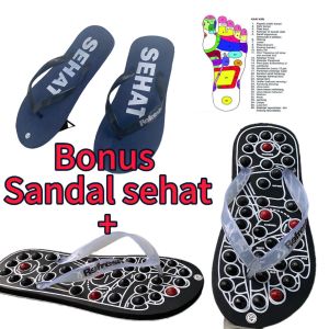 SANDAL REMATIK bonus sandal sehat SENDAL KESEHATAN TOTOK AKUPUNGTUR AKUPUNTUR TRADISIONAL
