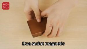HOMU TOGIKI Pengasah Pisau Rolling Diamond Knife Sharpener Magnetik Premium Sudut Presisi 15 dan 20 Derajat
