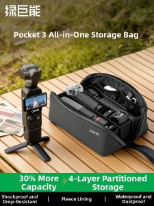 llano | Protective Carrying Case for Action Cameras DJI Pocket and Insta360