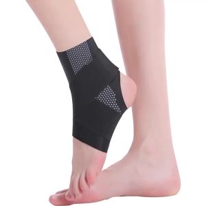 2PCS Adjustable Compression Ankle Brace for Men WomenStrong Sports Protection Ankle Support Stabilize Ligaments Ease Swelling