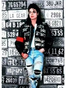 KAYOU | Michael Jackson 5D DIY Vòng Tranh Gắn Đá Bộ Tranh Thêu Chữ Thập Thủ Công Khảm Tác Phẩm Nghệ Thuật Để Trang Trí Ngày Lễ