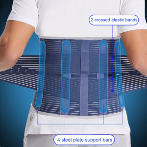 Breathable Lumbar Support Waist Support Brace for Lower Back Pain Relief Products Adjustable Waist Belt Sciatic Nerve Brace
