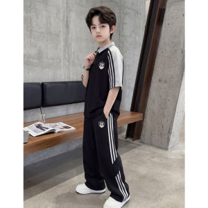 LIREGONGZHU | Summer Thin Boys Sporty Stylish Short Sleeve Outfit
