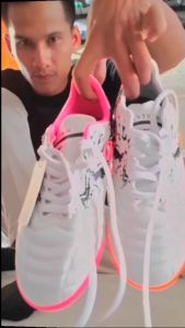 Sepatu Futsal Zestien Draak IN Premium Black Gold LZZD0010