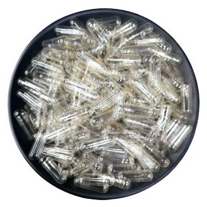 Edible Transparent Plant Rice Noodle Capsule Shells for Medicine Tablets Drug Use Empty Capsules for Herbal Medicines
