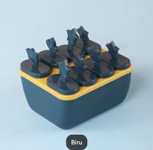 Cetakan Ice Cream / Cetakan Es Batu Dengan Tutup / Cetakan Es Krim / Es Loli