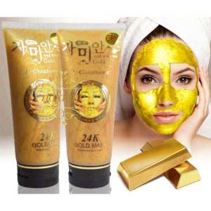 200g Gold Peel Off Facial Mask Deep Pore Cleansing Mask Hydrating Moisturizing & Lifting Skin Improve Dull Rough Skin