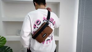 Túi đeo vai FASHION chất vải chống thấm nước thời trang cho nam