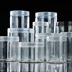 กระปุกใส กระปุกพลาสติก PET + ฝาเกลียว กระป๋องพลาสติกใส PET 419ml Food grade สามารถใส่เครื่องปรุง ขนม และธัญพืชได้