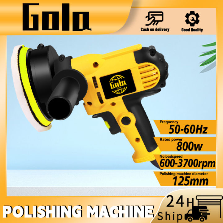 DeWALT 800W Electric Car Polisher 125mm Machine Auto Polishing Machine ...
