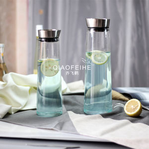 Thickened Glass Cold Water Pot Large Capacity Tea Brewing Flask Explosion Proof Home Use Juice Flower Tea Water Bottle
