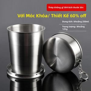 PATGEAR | Cốc Inox Gấp Đựng Tiện Lợi