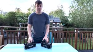 W-KING D8 Mini Bluetooth Speaker 30W Portable Wireless Loud Speakers IPX6 Waterproof Outdoor Speaker with Punchy Bass 24H Playtime EQ AUX TF Card USB Playback -Powerful Speaker for Home Party Outdoor