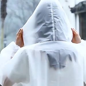 [HCM] Áo Mưa 1 Người Trong Suốt EVA Phong Cách Thời Trang Nhiều Màu Sắc Tuỳ Chọn-Cozy520