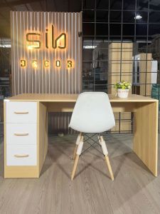 Bàn Học Tập Làm Việc Đơn Giản Nhiều Tủ Ngăn Kéo SIB Decor BLV66