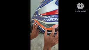 honda click signal light and kilay tint sticker lining SET for v2 and v3