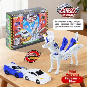 Deformable Toy Silver Wing Dragon 2-in-1 Transform