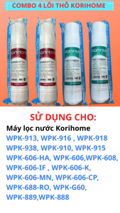 COMBO 4 LÕI LỌC THÔ GỒM 2 LÕI SEDMENT2 LÕI PRE KORIHOME