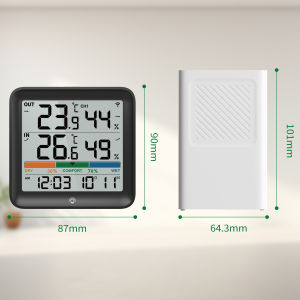 2026 Home Temperature and Humidity Meter High-precision Digital Thermometer Hygrometer Sensor for Room Office Weather Station