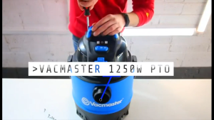 Vacmaster VQ1220PF 1250W 20L Wet & Dry Industrial Vacuum – pang-Baha Garage at Kotse | Cartridge Filter + Fleece Bag para sa Pinong Alikabok