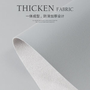 Black Gaming Desk Mat Computer Mouse Pad Ultra Large Pure Black Washable Waterproof Free Cuttable Computer Tablecloth