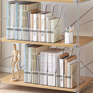 Plastic Vertical File Folder Storage Organizer BinHold NotebooksBindersEnvelopesMagazines for Home Office
