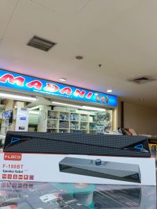 SUPER BASS!!!~Speaker soundbar bluetooth wireless F-190BT untuk Laptop / PC / Gaming Super Bass Portable power full Mini Soundbar Murah Berkualitas~COD