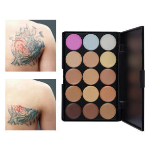 POPFEEL Concealer & Contour Palette Long-Lasting Smudge-Proof Must-Have for Makeup Beginners