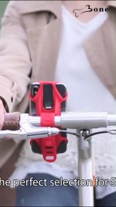 Giá Đỡ Điện Thoại Xe Đạp V2 Bone Dụng Cụ Cố Định Điện Thoại Cho Xe Đạp Chống Trượt Thiết Kế Dây Đeo Kép Đàn Hồi Chắc Chắn Bike Tie 2