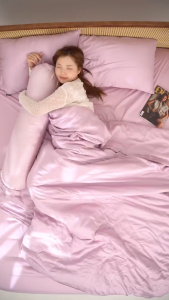 Bộ Chăn Ga Gối 5 Món Lụa Tencel Size 2mx2m và 2m2x2m Trơn Nhiều Màu AOICONCEPT cao cấp Hàn Quốc Mềm Mịn Thoáng Mát