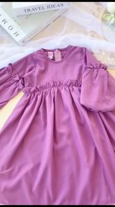 Ivaniar Baju Balon Salsa Dress gamis anak perempuan