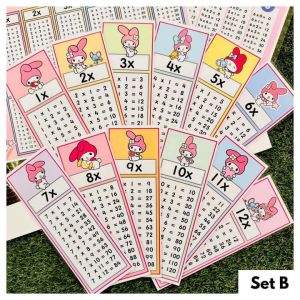 Melody | Math Multiplication Flashcard for kids | Age 7-10 | Preschool Learning | 乘法表闪卡&练习