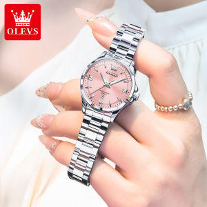 OLEVS | Đồng Hồ Nữ Đèn Đêm Chống Nước Phong Cách Tối Giản Elegance