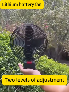 🔥9.9 MEGA SALE🔥 NEW DEWALT 8 Inch Portable Camping Fan Cordless Rechargeable Fan High Power Outdoor Lithium Battery Fan electric fan de charge mini electric fan rechargeable