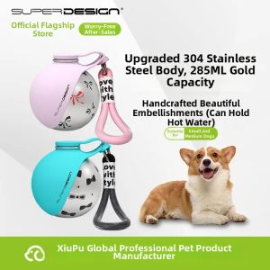 Stainless Steel Portable Dog Water Bowl