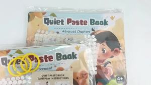 Sách Dán Hình Hoạt Hình Có Thể Xé Tay Dành Cho Giáo Dục Sớm Sách Thẻ Học Tập Nhận Thức Tái Sử Dụng Nhiều Màu Sắc Dành Cho Trẻ Từ 3-6 Tuổi