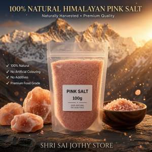 Himalayan Natural Pink Fine Salt 100g | Garam Pink Halus Cooking & Seasoning Salt