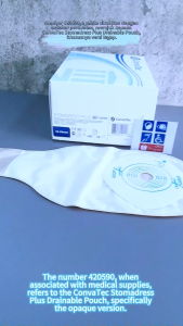 (REF 420590)Convatec STOMADRESS PLUS Drainable Opaque Pouch 19-64mm 30S