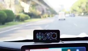 RYSJM | M60 M50 4x4 Off Road GPS Smart Inclinometer Car Digital Display Tilt Pitch Angle inclinometro Auto HUD Intelligent Slope Meter