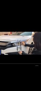 2Pcs Personal Reflective Decor Car Sticker Claw Scratch Decal Hood