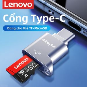 Lenovo | OTG Memory Card Reader Micro SD to Type-C Adapter