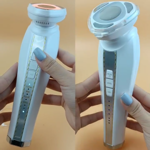 Thiết bị làm đẹp mặt xung nóng & lạnh-(sạch/EMS/Xung/mát) Đèn Led 7 màu cường độ điều chỉnh có thể sạc lại Loại C