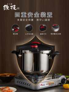 Japan Import Iron Technology Pressure Cooker For Home Small All Stainless Steel Explosion-Proof 2024 New Arrival Top Ten Brand Pressure Cooker