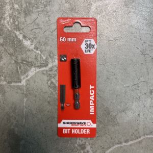 Milwaukee | Milwaukee Shockwave Magnetic Bit Holder 1/4in Hex 60mm - 4932352406