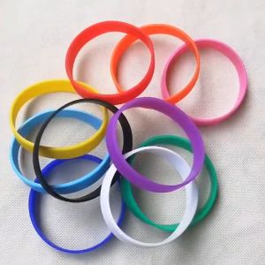 Silicone Bracelet Men Women Teen Basketball Running Rubber Bands Wristband Bangle Cuff Accessories Couple Gifts Fashion