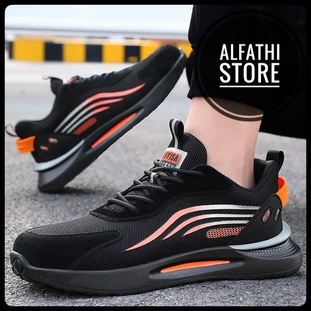 Sepatu Safety Sneakers Sport Wave Sepatu Safety Kulit Cow Leather